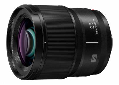 Panasonic LUMIX S Lens S-S85 L-Mount 85mm, Fixed Focal Length Lens - Black